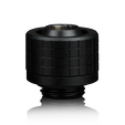 Thermal Grizzly DeltaMate Kompressions-Fitting, Messing, G1/4&rdquo;-Gewinde - schwarz, ST13, 6er-Pack image number null