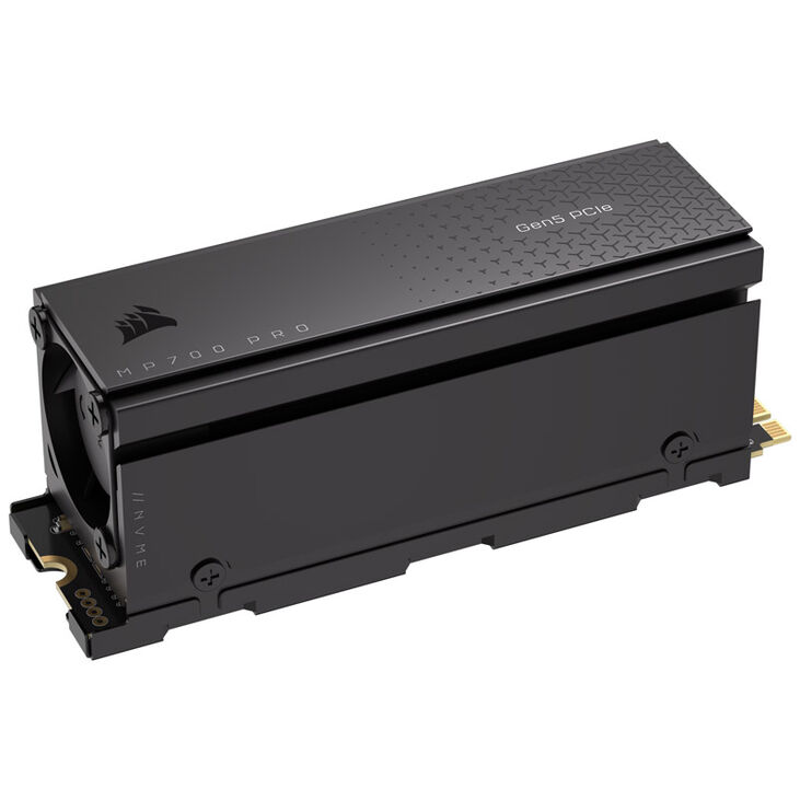 Corsair MP700 Pro NVMe SSD, PCIe 5.0 M.2 Type 2280 - 1 TB with heatsink image number 1
