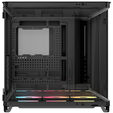 Corsair AIR 5400 LX-R LINK PC Case, Mid-Tower, Tempered Glass, RGB - includes 3x 120mm Fans, black image number null