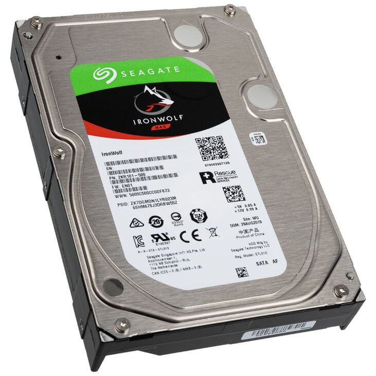 Seagate IronWolf NAS HDD, SATA 6G, 7200 U/min, 3,5 Zoll - 8 TB image number 0