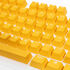 Ducky PBT Double-Shot Keycap Set Yellow - DE Layout image number null