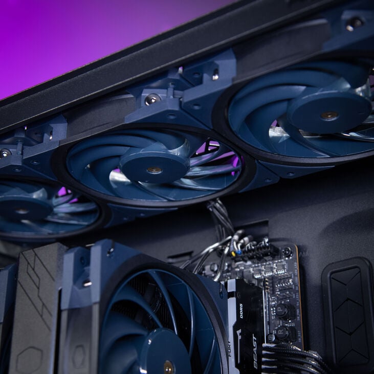 Cooler Master Mobius 120 OC PWM-Lüfter - 120 mm, schwarz image number 8