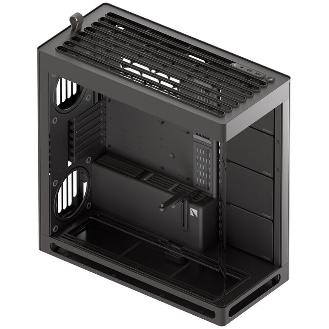 HAVN HS 420 PC-Geh&auml;use, Midi-Tower, E-ATX, Tempered Glass - schwarz image number 1