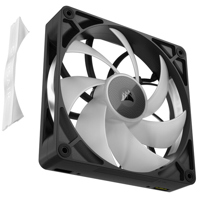 CORSAIR iCUE LINK RX140 MAX RGB PWM Fan - 2-Pack, 140mm, black image number 12