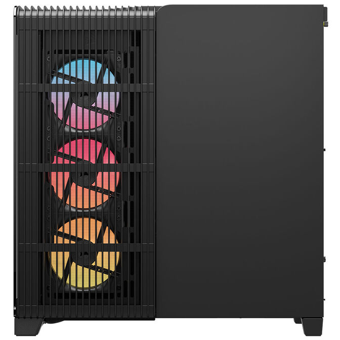 Corsair FRAME 4500X LX-R RGB PC Case, Mid-Tower, E-ATX, Tempered Glass - Black image number 7