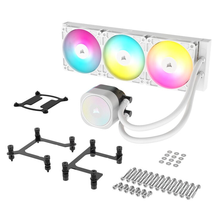 Corsair Nautilus RS 360 ARGB Complete Water Cooling - 360mm, white image number 6
