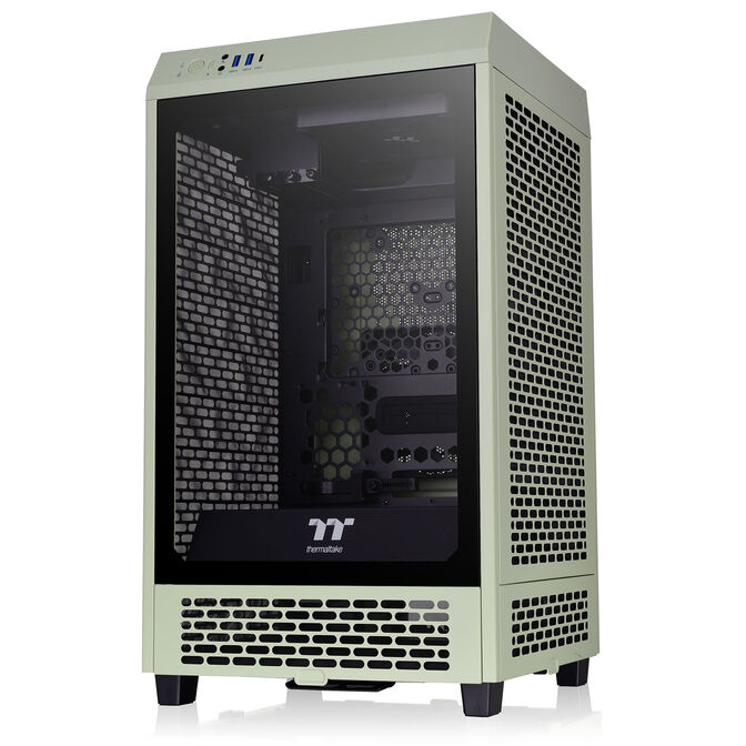 Thermaltake The Tower 200 PC-Geh&auml;use, Mini-Geh&auml;use, Mini-ITX, Tempered Glass - Matcha Green image number 8