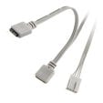 Bitspower Notos RGB PWM Fan, 120mm - white, 3-pack image number null