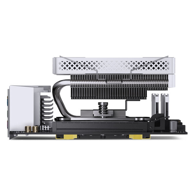 Jonsbo HP600 CPU-K&uuml;hler, RGB - 120mm, wei&szlig; image number 2