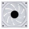 Lian Li O11 Dynamic Mini V2 - White - 5x UNI FAN SL-INF 120 ARGB Reverse Blade PWM Fans - 120mm + 1x Standard PWM Fan - 120mm image number null