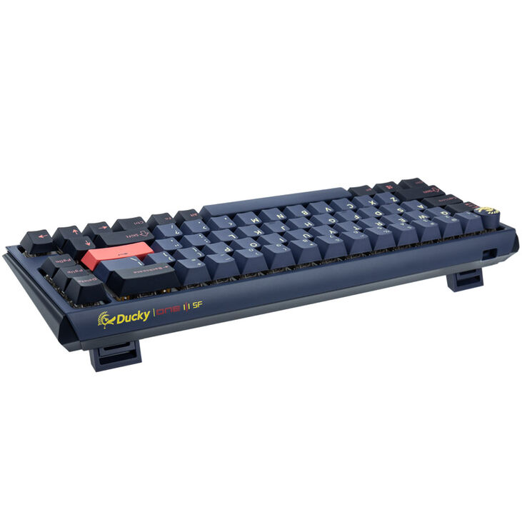 Ducky One 3 Cosmic Blue SF Gaming Tastatur, RGB LED - MX-Ergo-Clear (US) image number 2