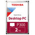 Toshiba P300 HDD, SATA 6G, 5,400 RPM, 3.5 Inch - 2TB image number null