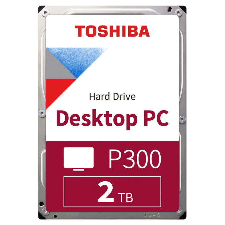 Toshiba P300 HDD, SATA 6G, 5,400 RPM, 3.5 Inch - 2TB image number 1