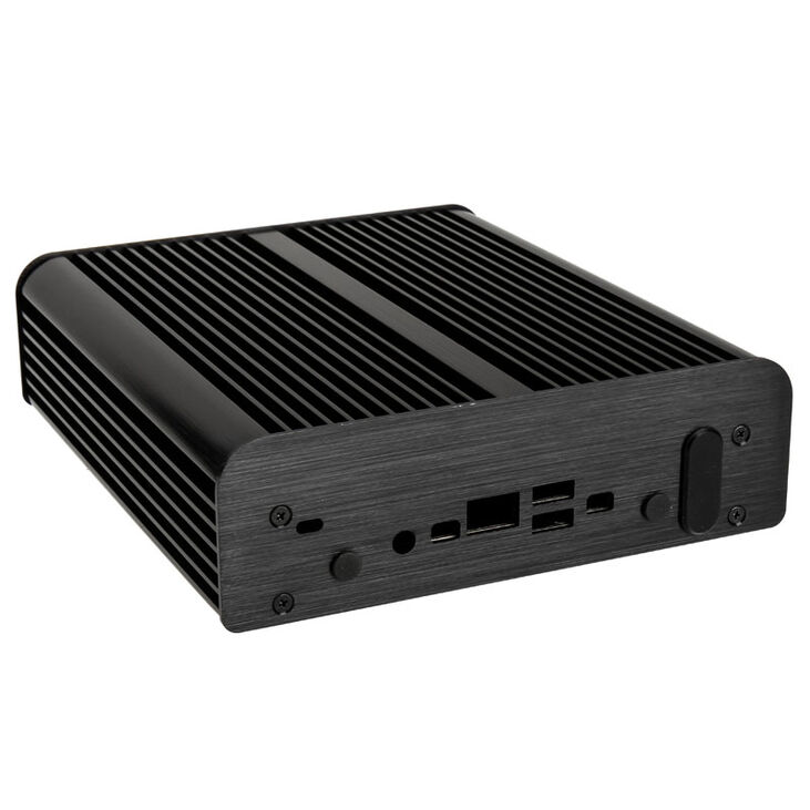 Akasa Newton S UCFF-Gehäuse (Intel NUC), 65W Netzteil, OEM - schwarz image number 1