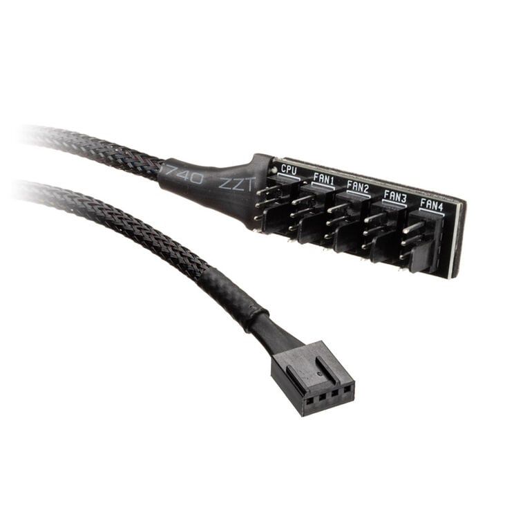 Akasa FLEXA FP5H PWM Splitter Hub - schwarz image number 0