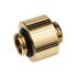 EK Water Blocks EK-Quantum Torque G1/4 Inch Extension Straight MM 14 - gold image number null