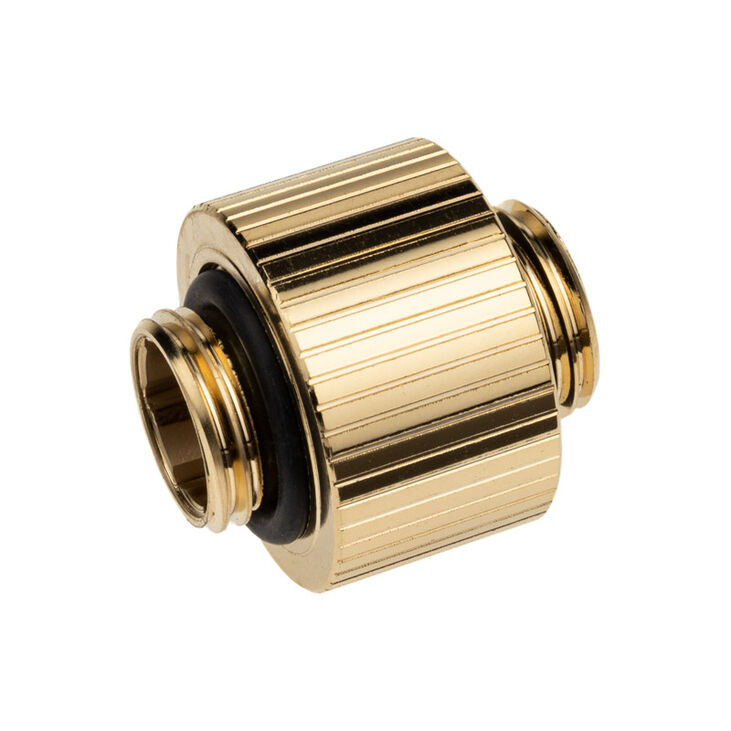 EK Water Blocks EK-Quantum Torque G1/4 Inch Extension Straight MM 14 - gold image number 1
