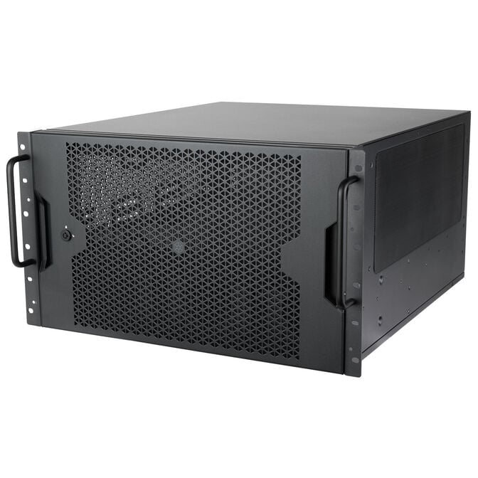 SilverStone RM600 Rackmount Case, E-ATX / SSI-EEB, 6U Form Factor - dark grey image number 0