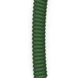 Glorious GMMK Coiled Cable Forest Green, Spiral Keyboard Cable, USB-C/USB-A &ndash; Dark Green/Black image number null