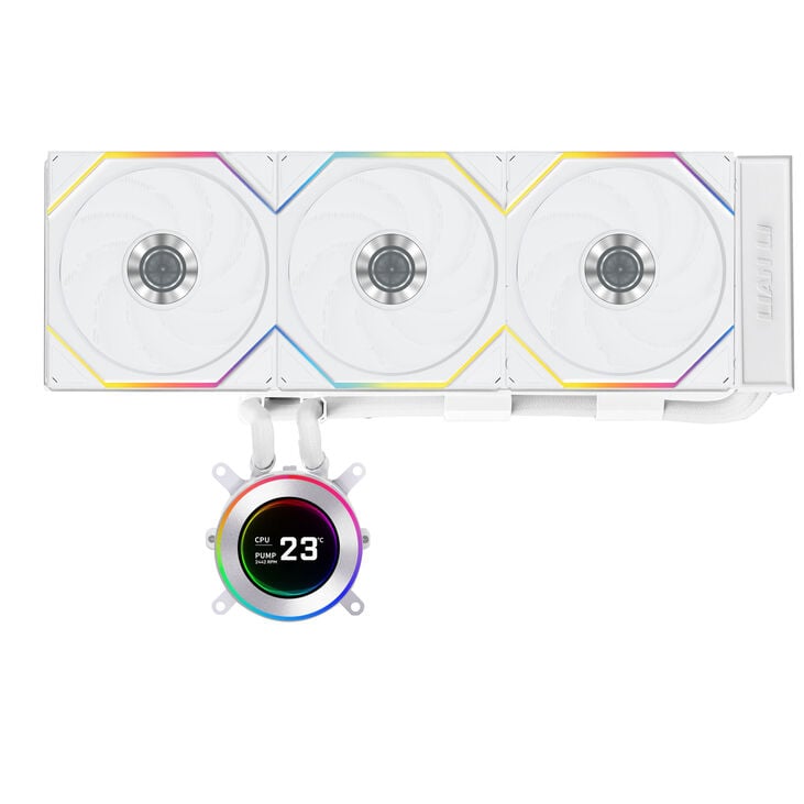 Lian Li HYDROSHIFT II LCD-C 360TL ARGB AiO Wasserkühlung - weiß image number 0
