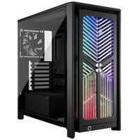 Corsair FRAME 4000X RS PC Case, Mid-Tower, E-ATX - 4x RS120 Fans, black