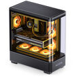 Jonsbo TK-5 PC-Geh&auml;use, Midi-Tower, ATX, Tempered Glass - schwarz image number null
