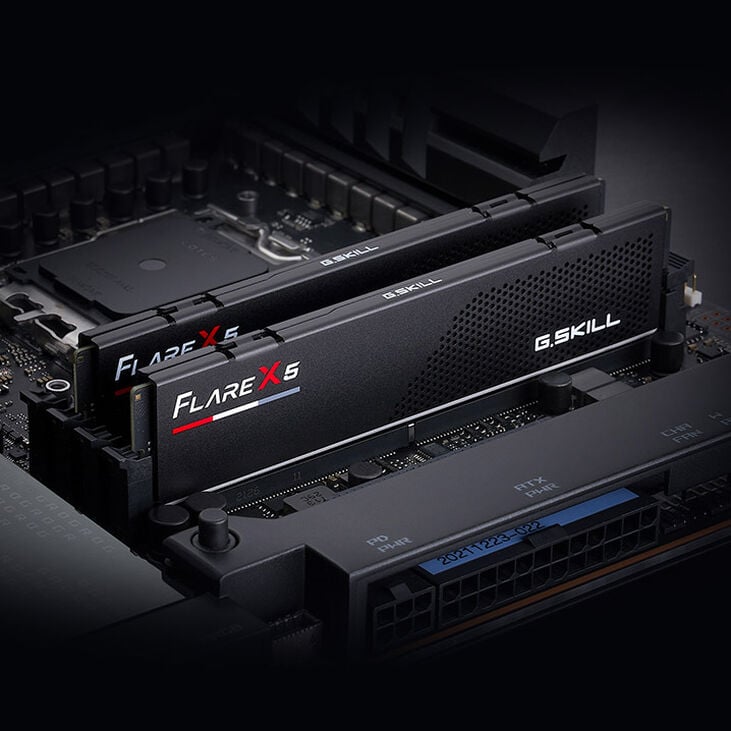 G.Skill Flare X5 DDR5-6000 RAM, CL36, EXPO - 32 GB Dual-Kit, schwarz image number 4