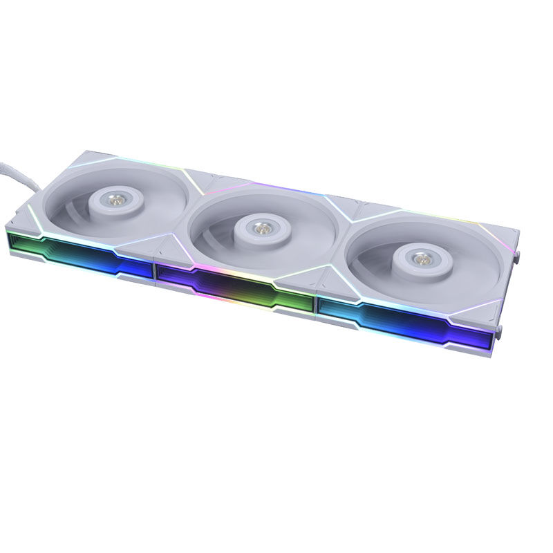 Lian Li UNI FAN TL Series Reverse Blade Fan, 3-Pack including Controller -  120mm, white