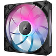 CORSAIR iCUE LINK RX140 MAX RGB PWM Fan - 2-Pack, 140mm, black image number null