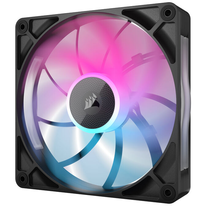 CORSAIR iCUE LINK RX140 MAX RGB PWM Fan - 2-Pack, 140mm, black image number 6