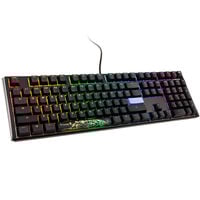 Ducky One 3 Classic Black/White Gaming Tastatur, RGB LED - MX-Blue (US)