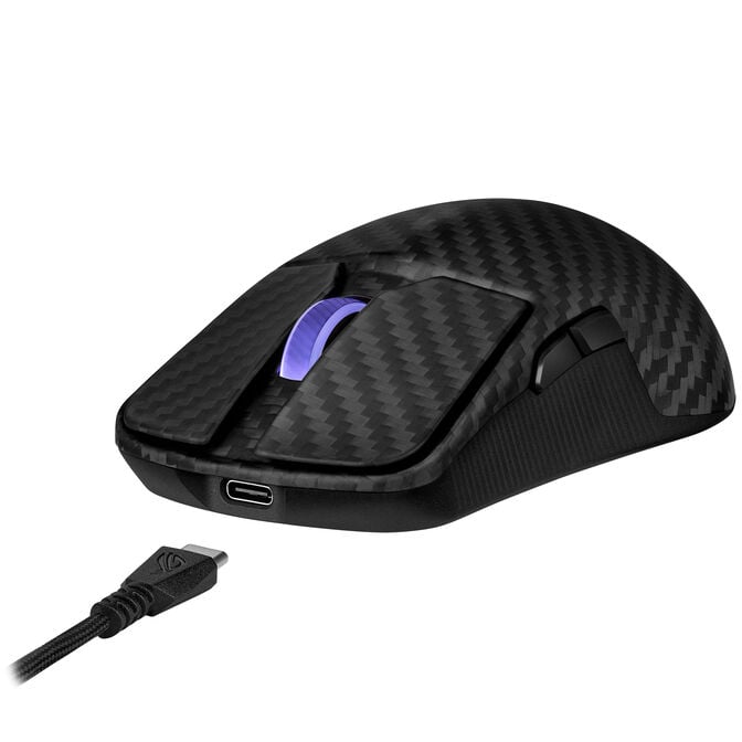ASUS ROG Harpe Ace Extreme Gaming Maus, 8.000Hz, RGB - Schwarz image number 8