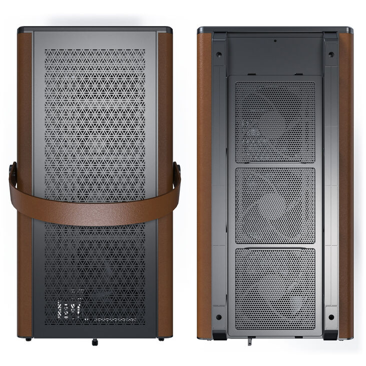 Montech HERITAGE PRO PC Case, Mid Tower, ATX, Tempered Glass - black image number 6
