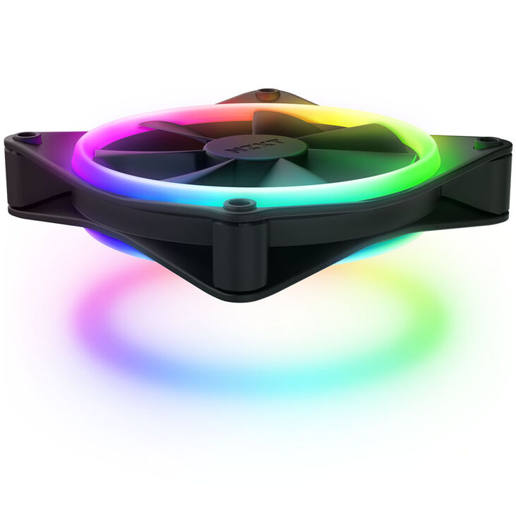 NZXT F120 RGB DUO, PWM, 120mm - schwarz image number 3