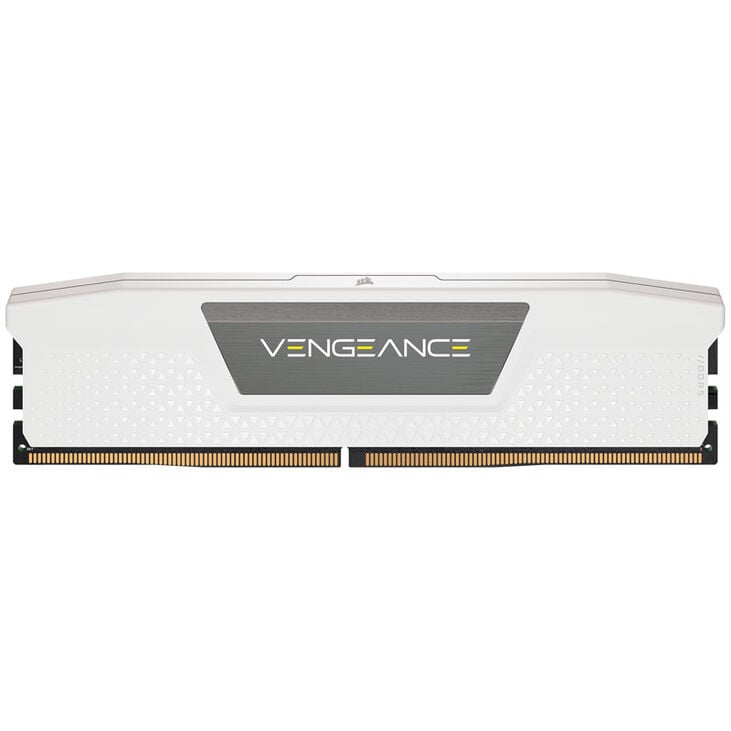 Corsair Vengeance DDR5-5200 RAM, CL40, XMP - 64 GB Dual-Kit, white image number 3