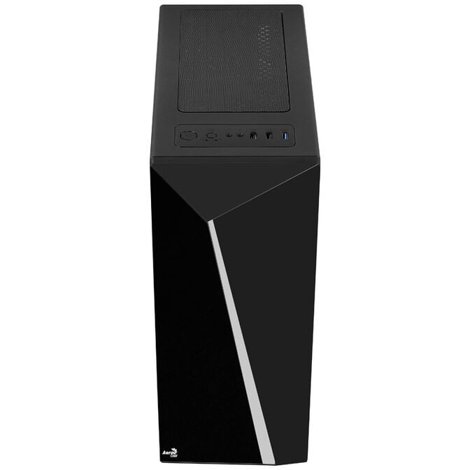 Aerocool Shard Tempered Glass Midi-Tower - schwarz image number 3