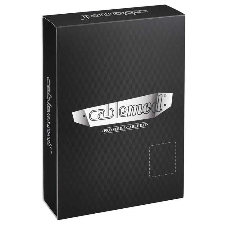 CableMod C-Series PRO ModMesh Cable Kit für RMi/RMx/RM (Black Label) - schwarz/hellgrün image number 3