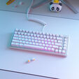 Glorious GMMK ABS Doubleshot V2 UK Erweiterungsset - wei&szlig; image number null