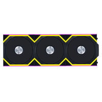 Lian Li UNI FAN SL Wireless ARGB PWM Fan, 3-Pack incl. Controller - 120 mm, black