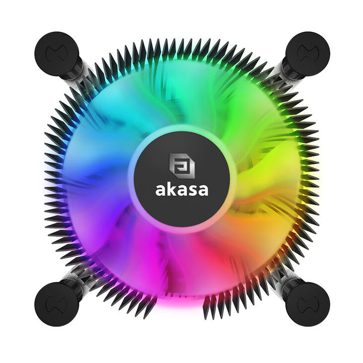 Akasa Vegas Chroma iLG CPU-Kühler Intel LGA 1700, ARGB image number 2