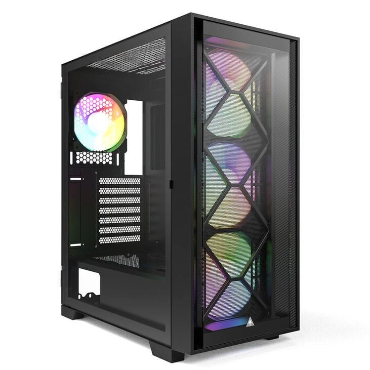 Montech AIR 1000 Premium, Mid Tower, Tempered Glass, - Black image number 0