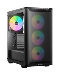 'be quiet! Pure Base 501 LX PC Case, Mid Tower, ATX, Tempered Glass - Black