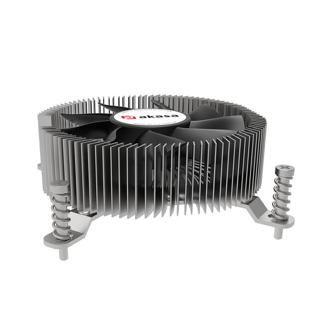 Akasa low profile CPU cooler, Intel LGA1700 - Copper and Aluminum image number 2