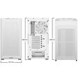 be quiet! Pure Base 501 Airflow PC-Geh&auml;use, Midi-Tower, ATX, Tempered Glass - wei&szlig; image number null