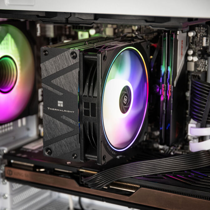 Gaming PC CopperShadow, AMD Ryzen 5 7600, GeForce RTX 5060 Ti, 32GB DDR5 RAM - King Deal image number 4