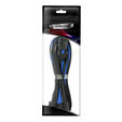 CableMod PRO ModMesh 12VHPWR auf 3x PCI-e Kabel - 45cm, schwarz/blau image number null