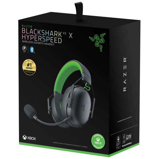 Razer BlackShark V3 X HyperSpeed Gaming-Headset - schwarz image number 10
