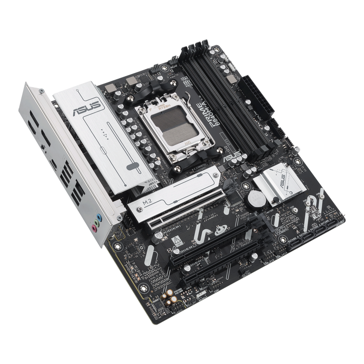 ASUS PRIME B840M-A Mainboard, Sockel AM5, AMD B840, Micro-ATX, DDR5 image number 4