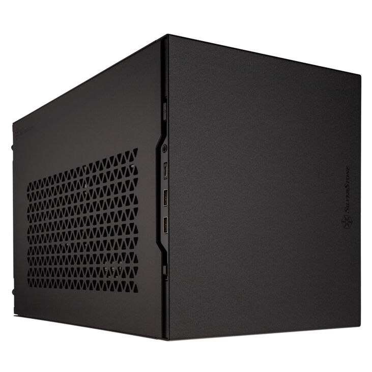 SilverStone SST-SG15B Sugo Mini-ITX Gehäuse - schwarz image number 4