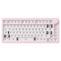 Akko MonsGeek M1 V3 QMK Barebone Gaming-Tastatur, 75%, Hot-swap-fähig, RGB, ANSI-Layout - Pastell-Pink